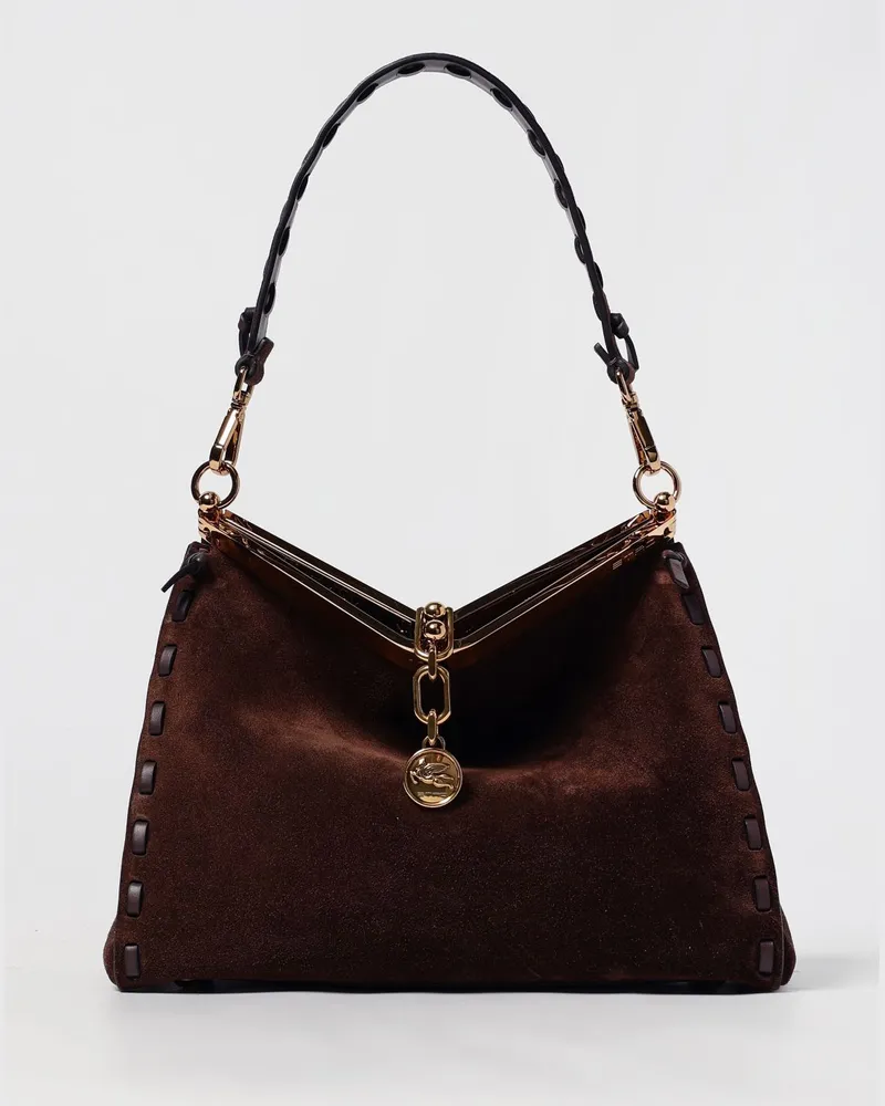 Etro Schultertasche damen Braun