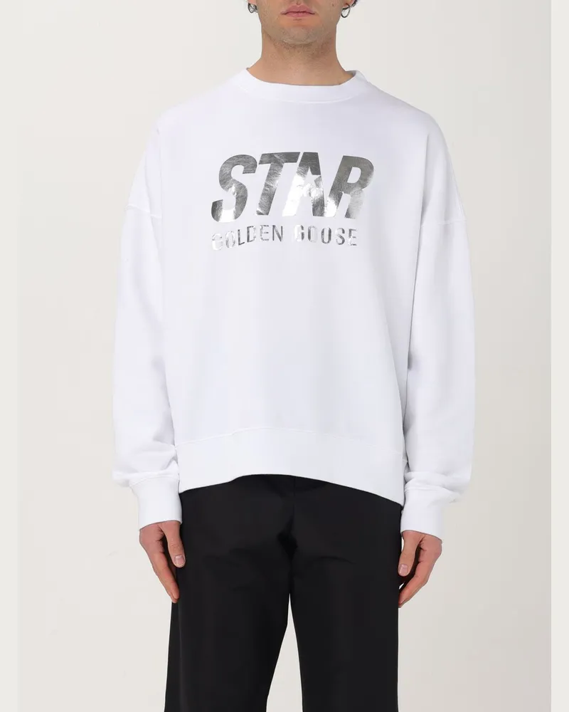 Golden Goose Sweatshirt herren Weiß