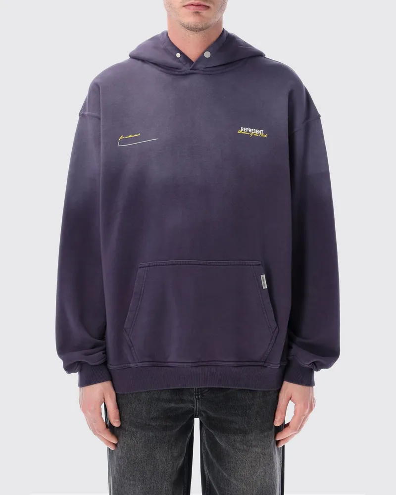 REPRESENT Sweatshirt herren Violett