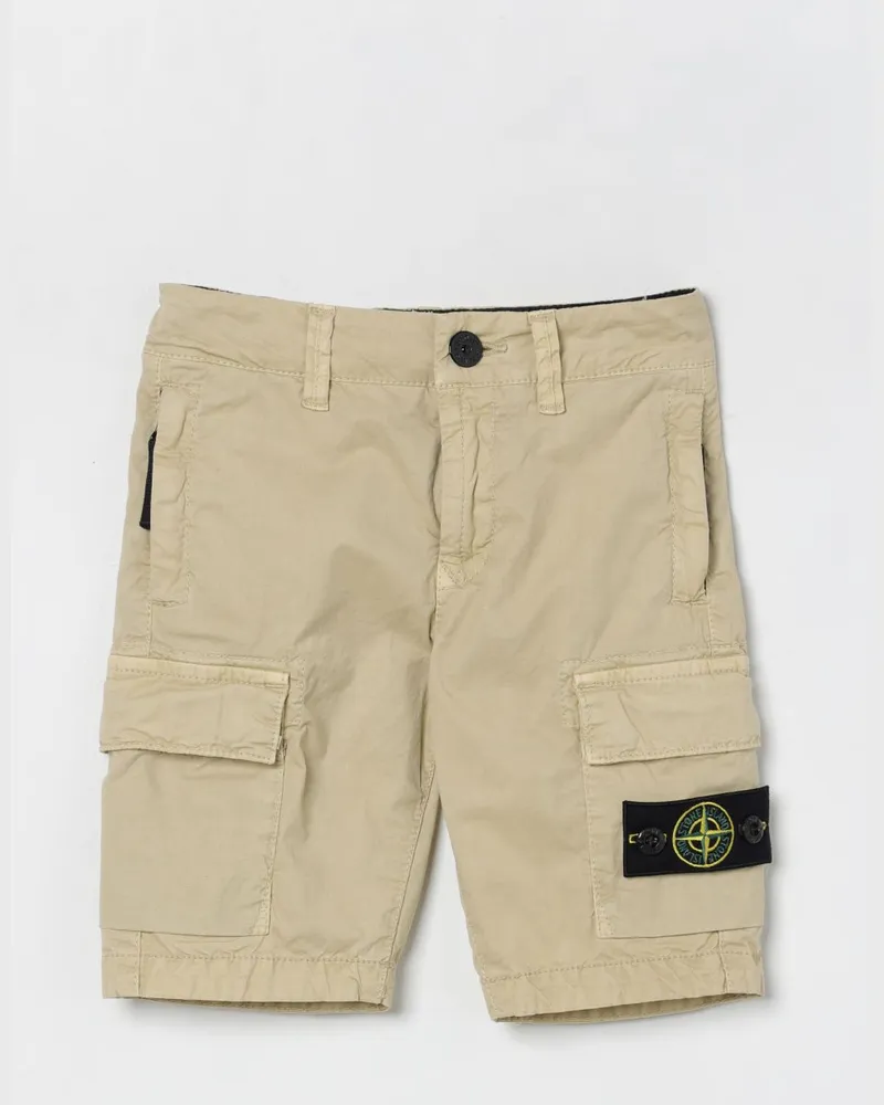 Stone Island Shorts kinder Sand