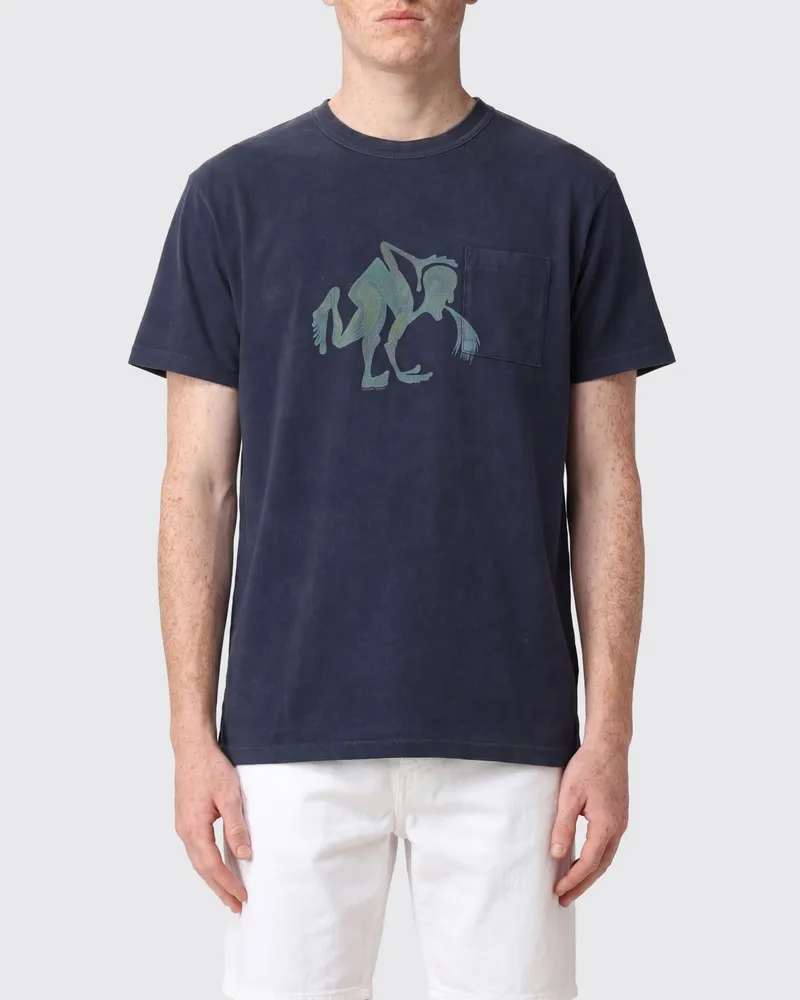 ERL T-shirt herren Blau