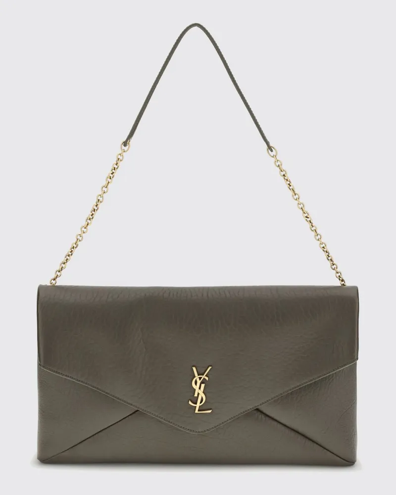 Saint Laurent Schultertasche damen Grün