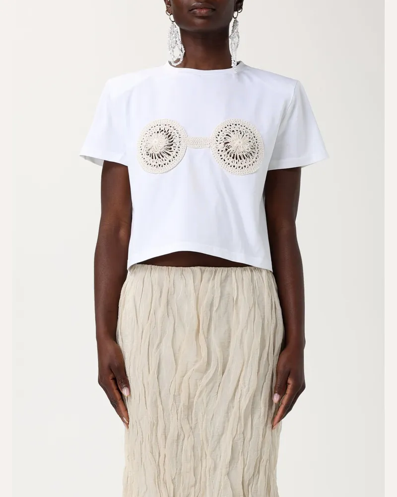 Magda Butrym T-shirt damen Weiß