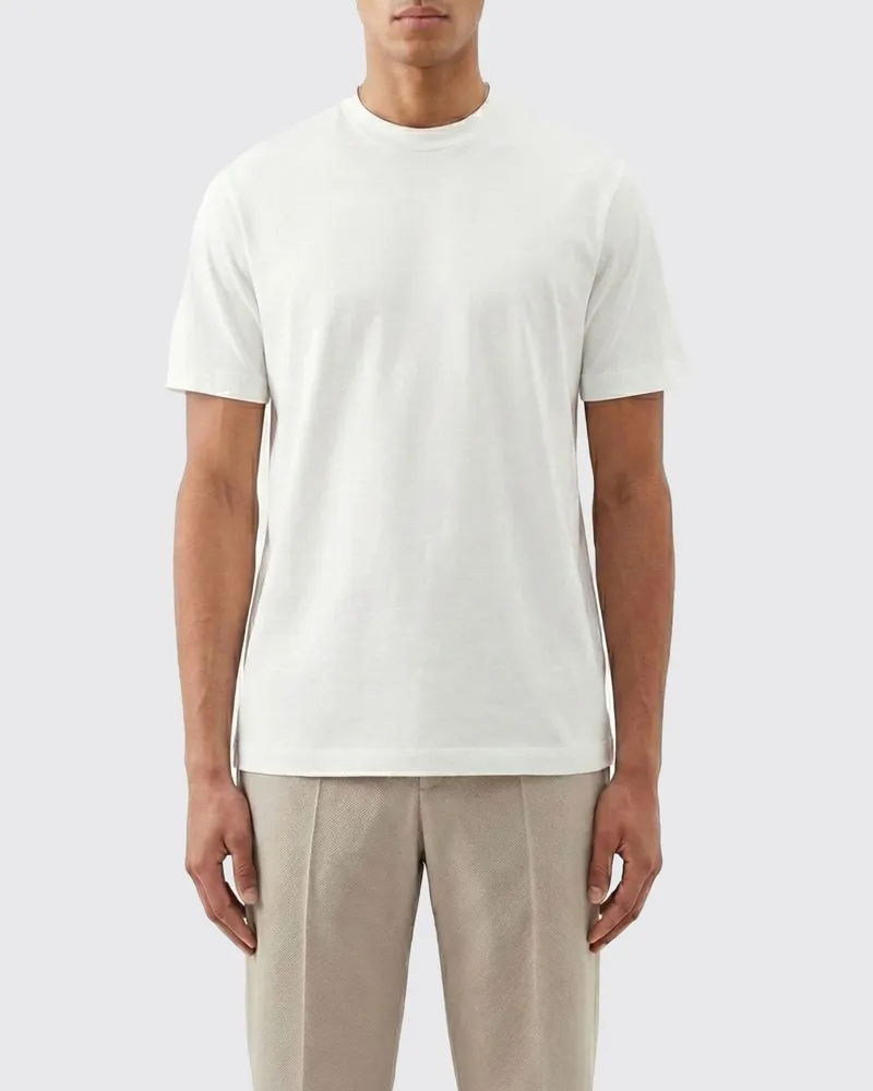 Brioni T-shirt herren Weiß
