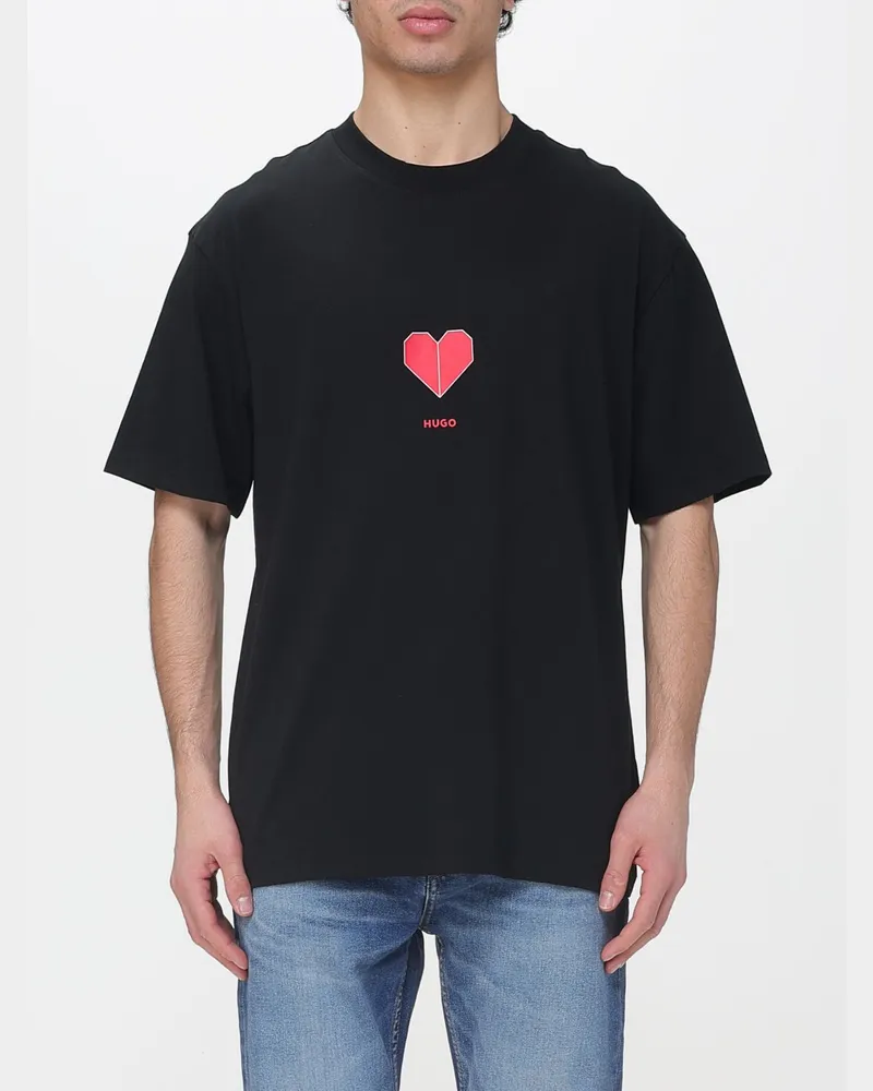 HUGO BOSS T-shirt herren Schwarz
