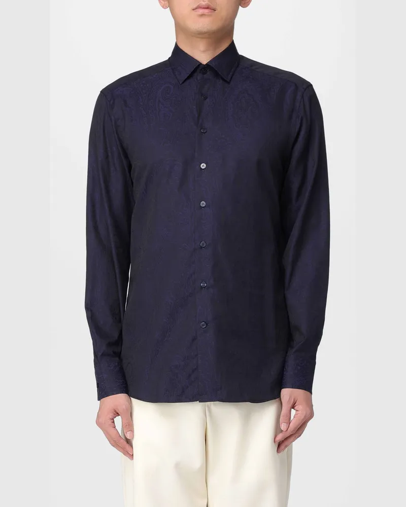 Etro Hemd herren Blau