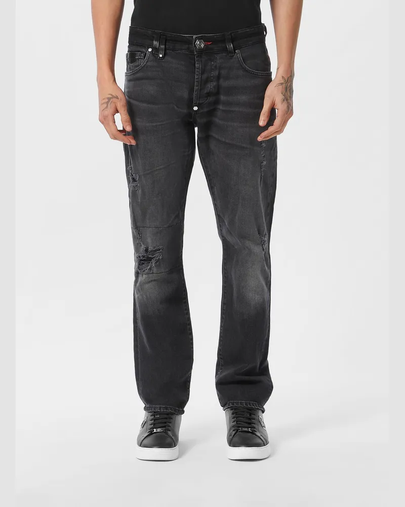Philipp Plein Jeans herren Schwarz