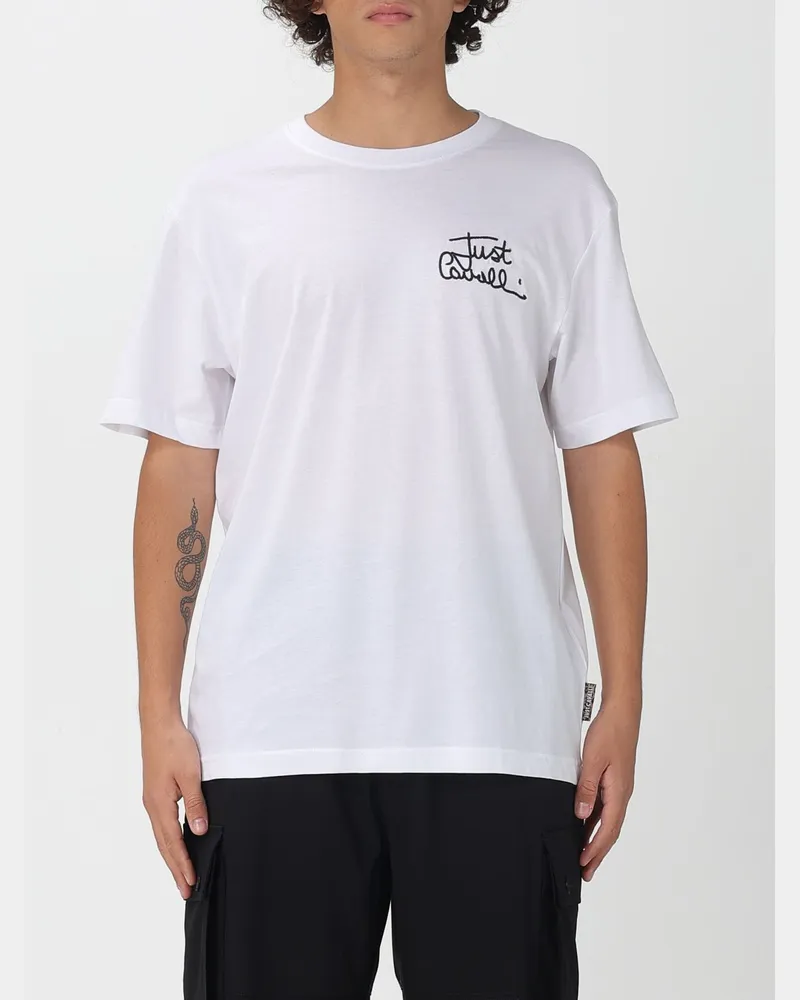 Just Cavalli T-shirt herren Weiß
