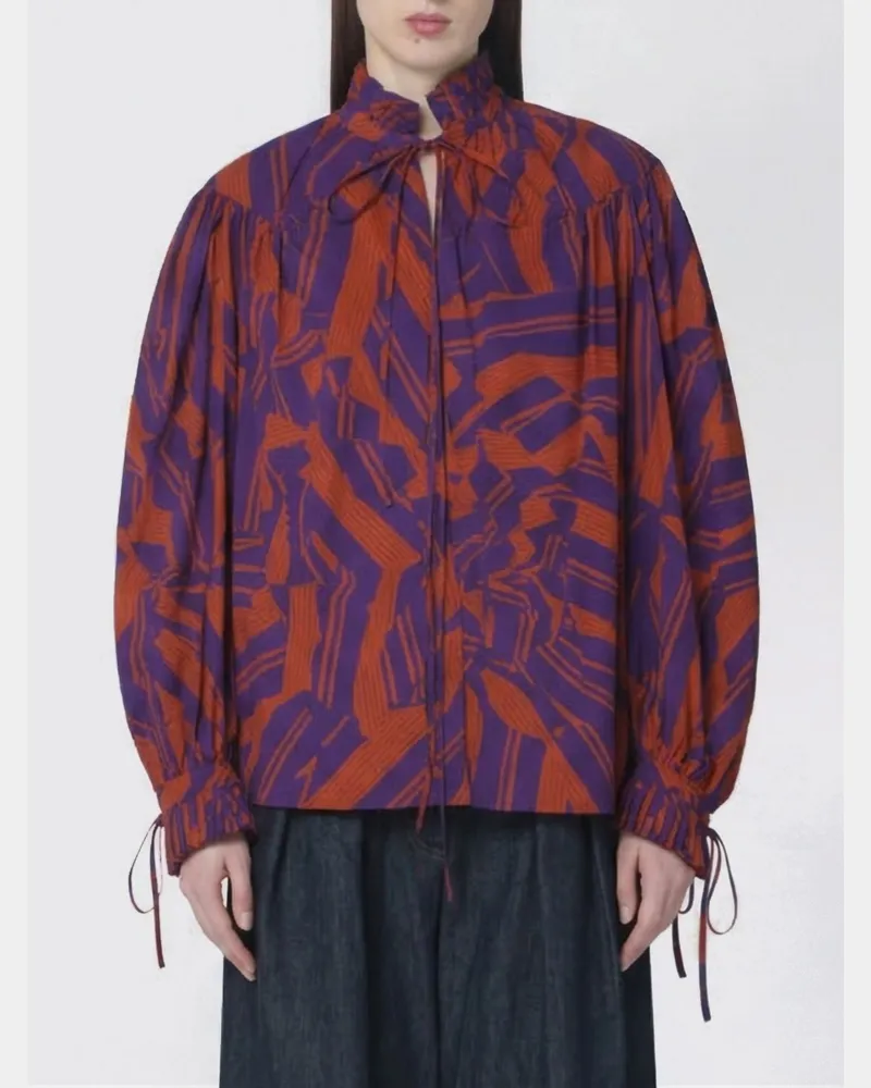 Dries van Noten Hemdbluse damen Orange