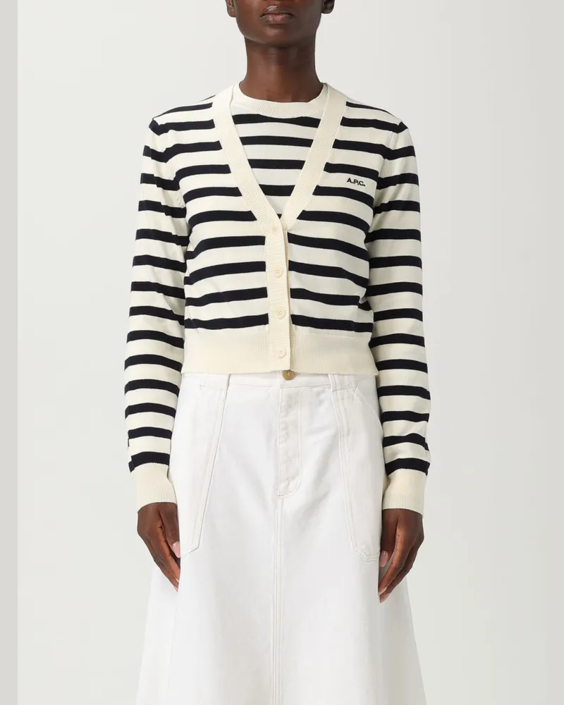 A.P.C. Strickjacke damen Blau