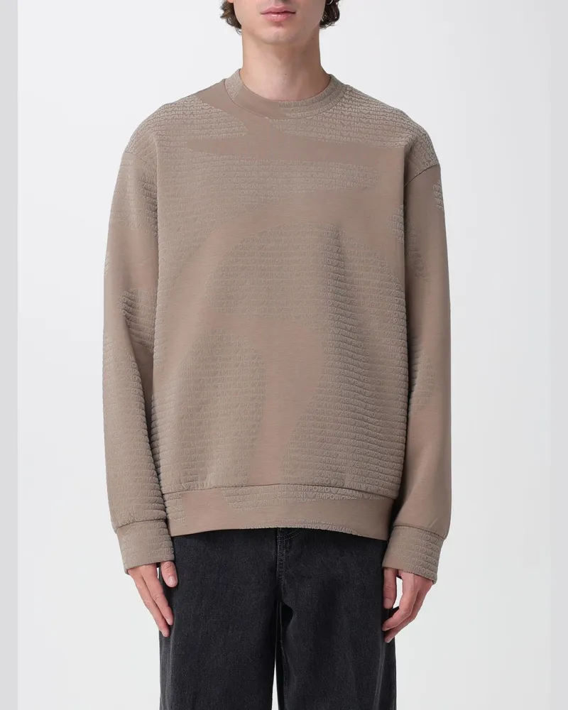 Emporio Armani Sweatshirt herren Mud