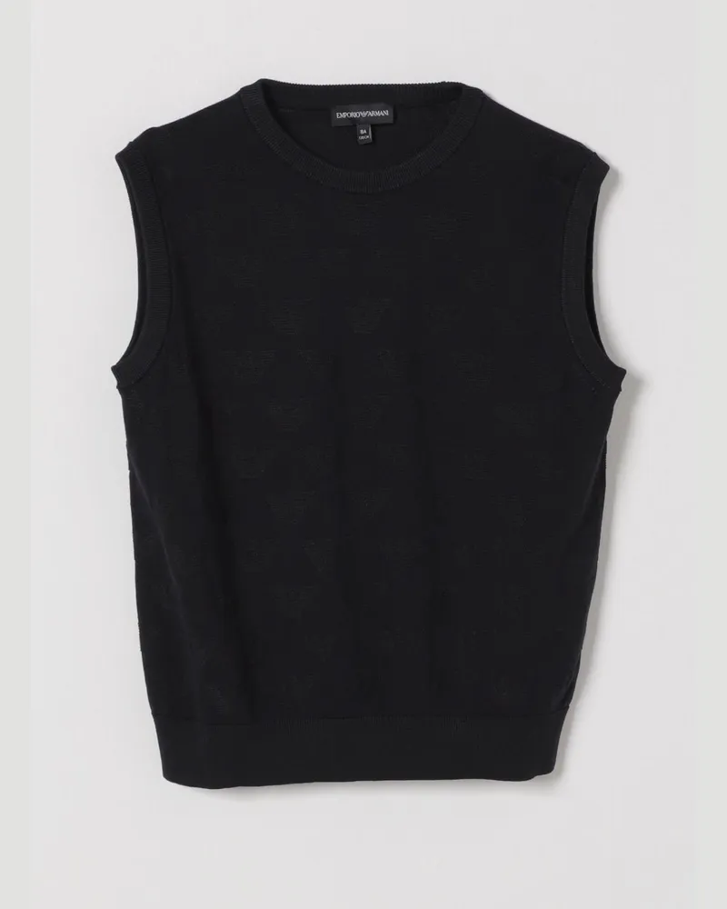 Emporio Armani Strickweste Navy