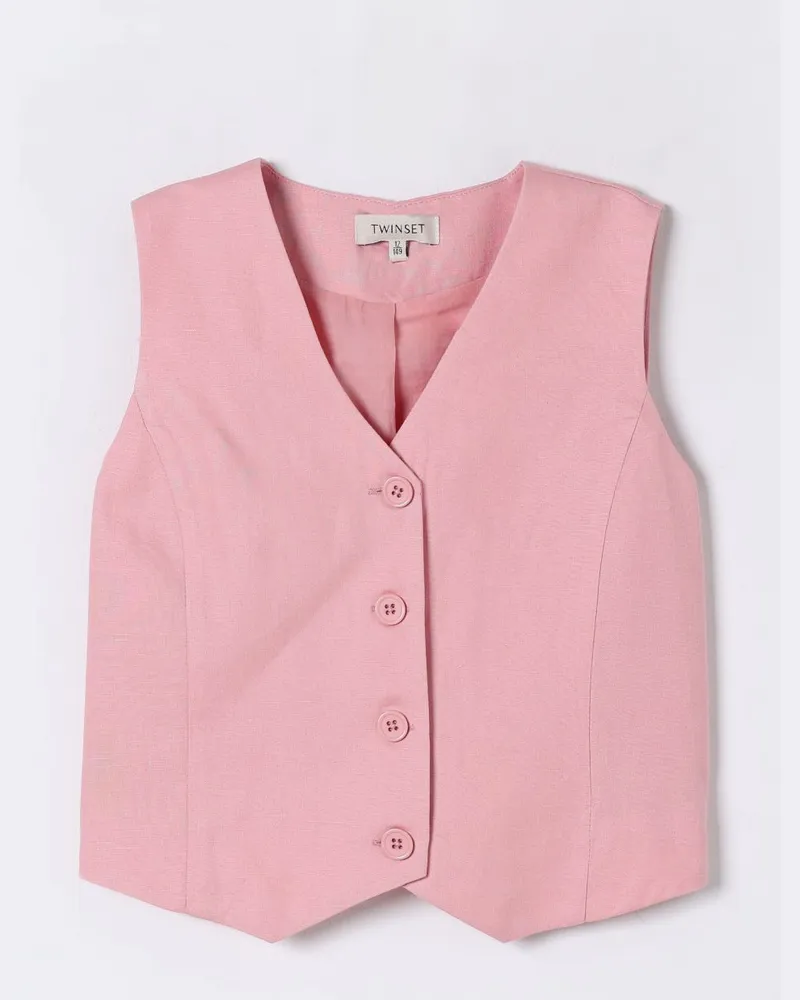 Twin-Set Gilet kinder Pink