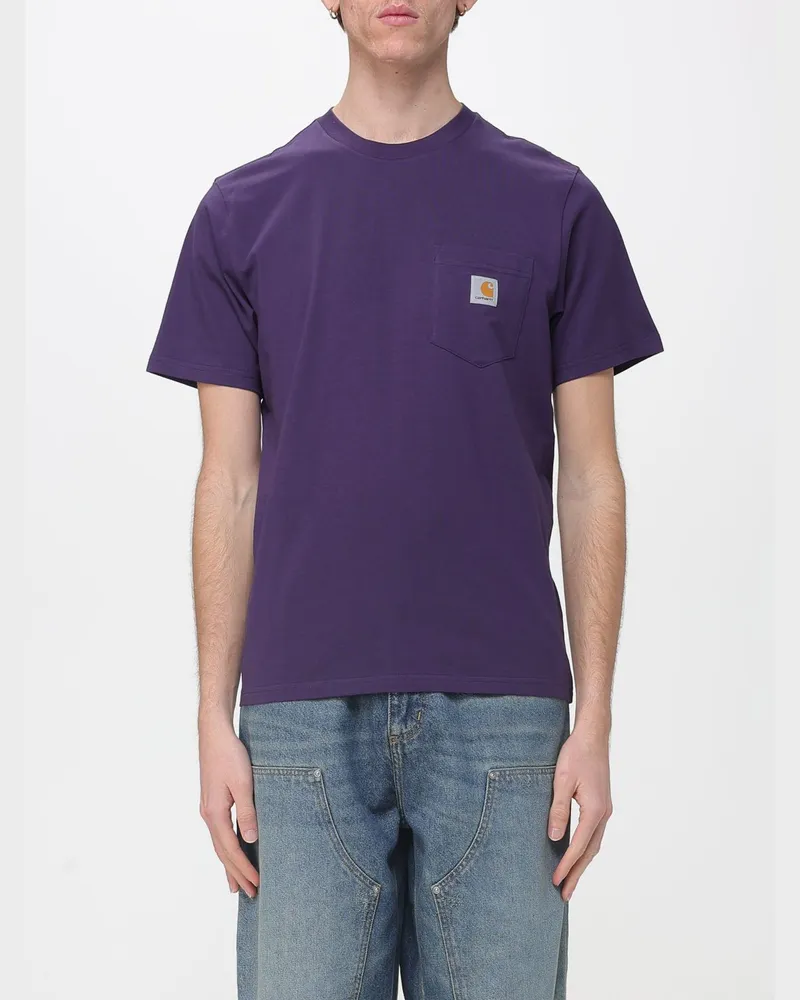 Carhartt WIP T-shirt herren Violett