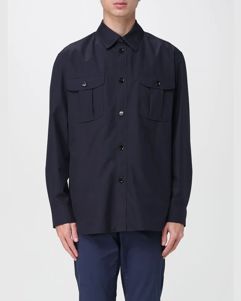 Brioni Mantel herren Blau
