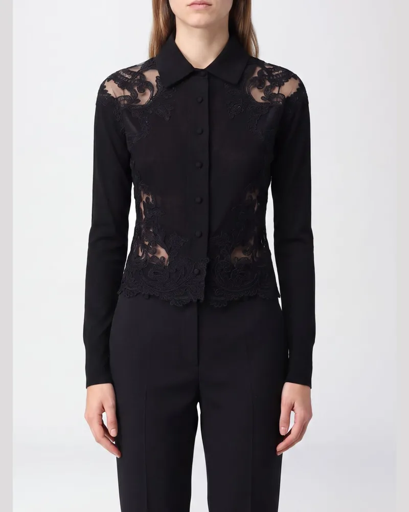 Ermanno Scervino Hemdbluse damen Schwarz