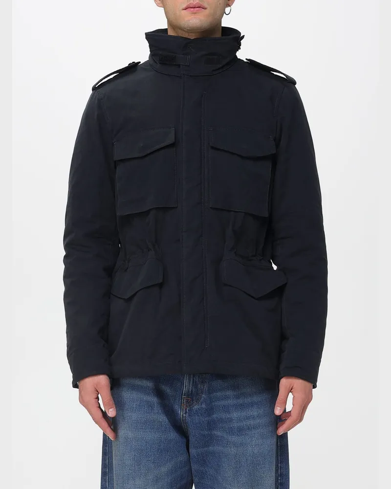 ASPESI Mantel herren Blau