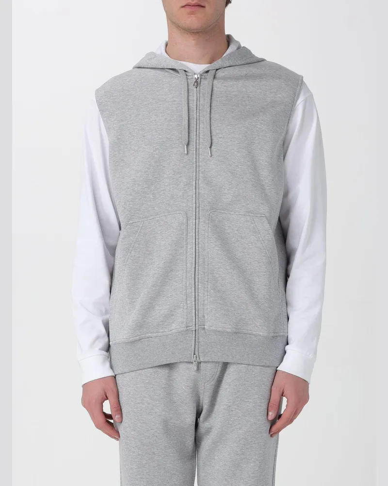 Brunello Cucinelli Sweatshirt herren Grau