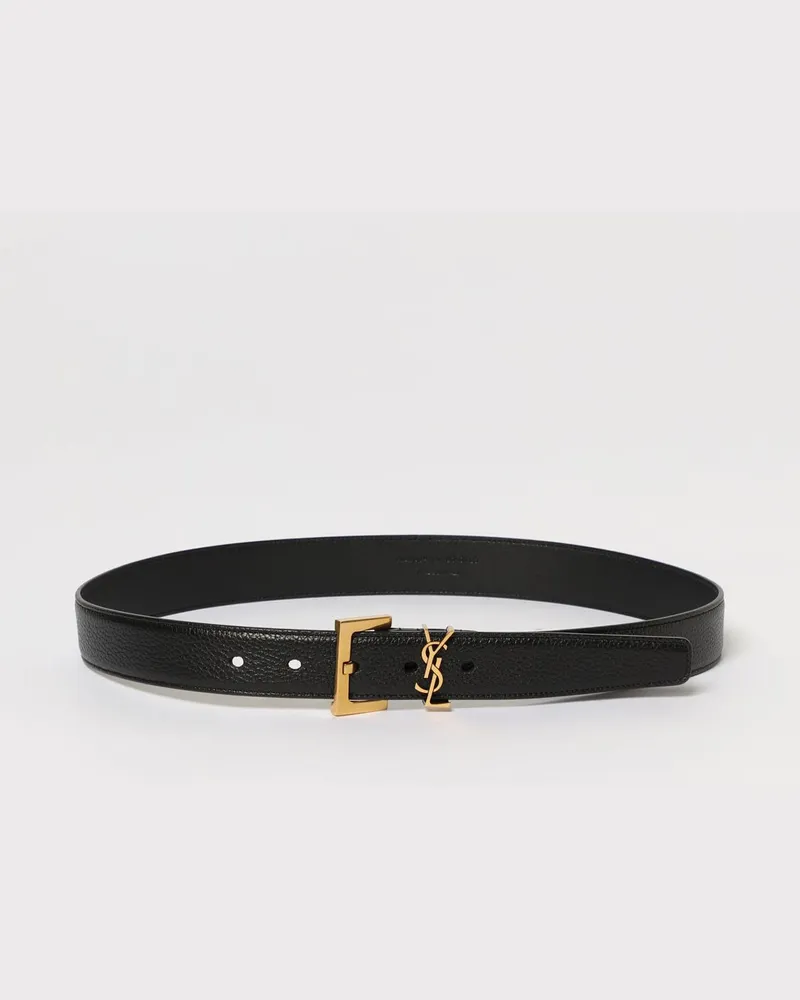 Saint Laurent Grtel damen Schwarz