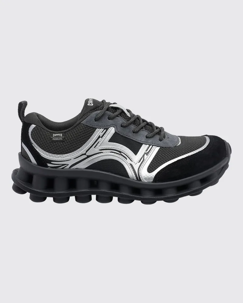 Camper Pelotissima Bicolor-Sneaker von aus Nubuk und Sorona®-Gewebe mit XL Extralight®-Sohle Schwarz