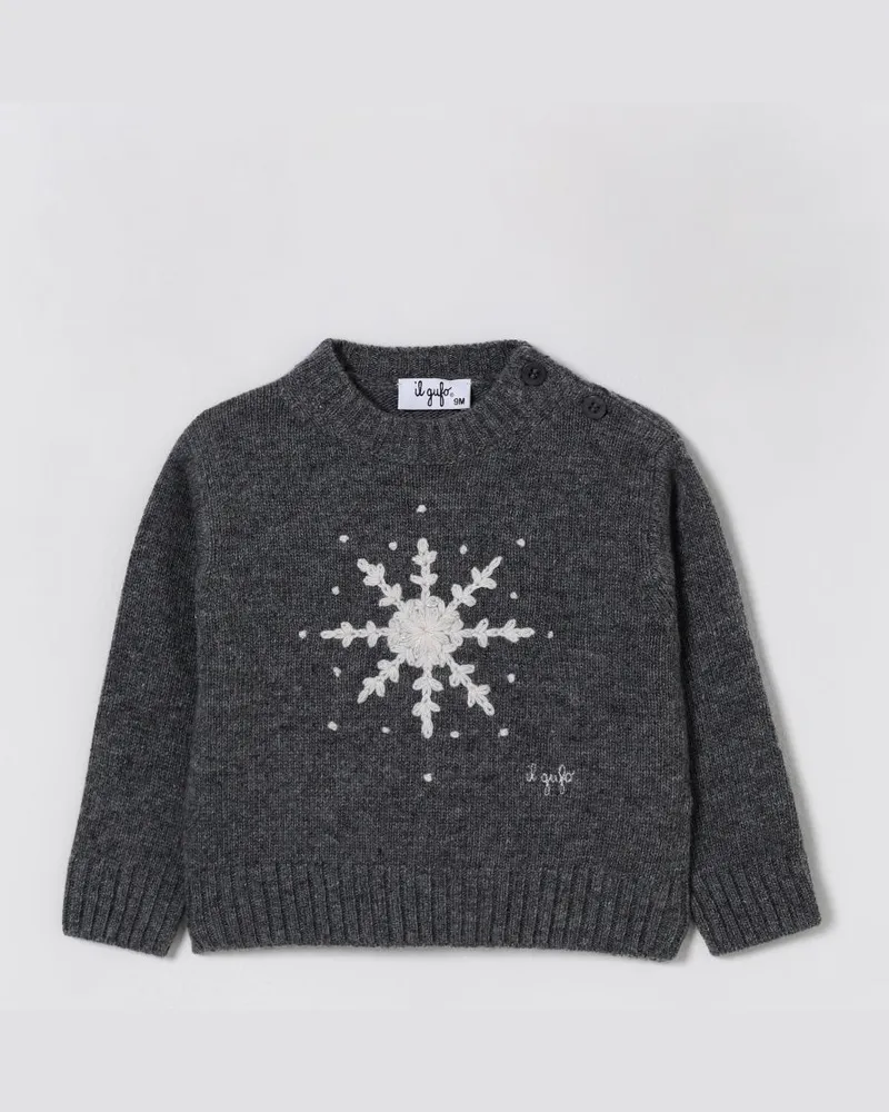 Il Gufo Pullover kinder Grau
