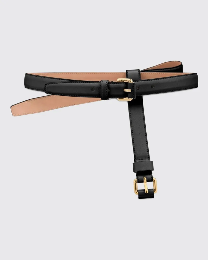 Moschino Grtel damen Schwarz