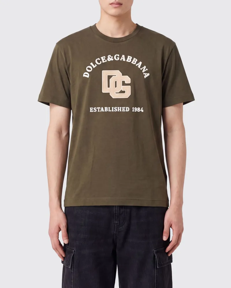 Dolce & Gabbana DOLCE  GABBANA T-shirt herren Dolce & Gabbana Grau