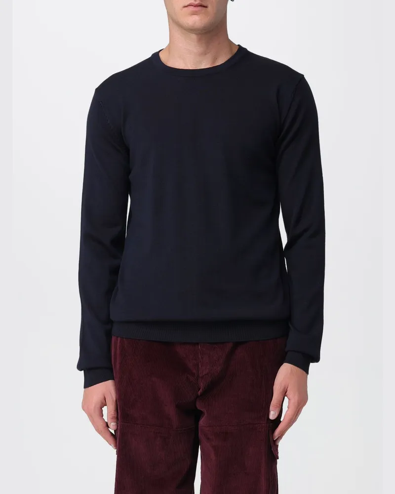 HUGO BOSS Pullover herren Blau