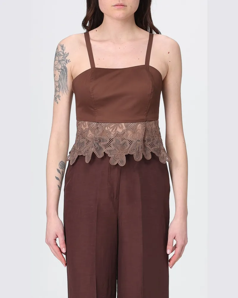 Hanita Top damen Ebony