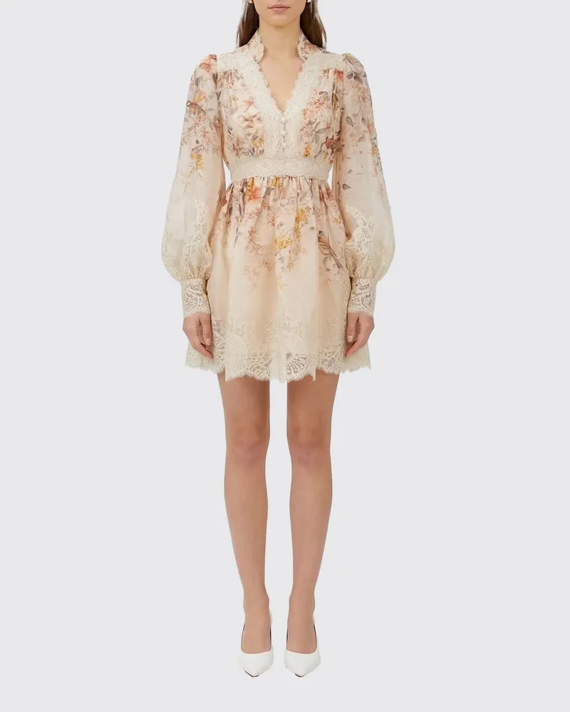 Zimmermann Kleid damen Beige