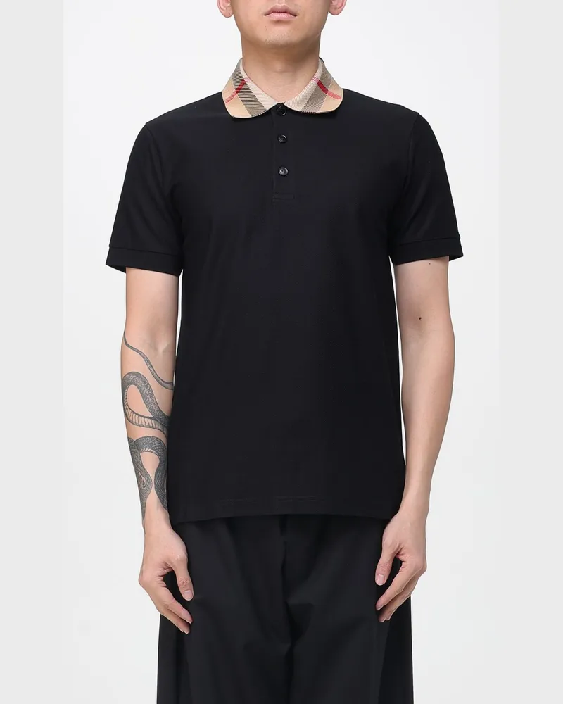 Burberry T-shirt herren Schwarz