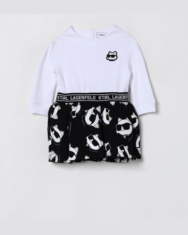 Karl Lagerfeld Kleid kinder Weiß