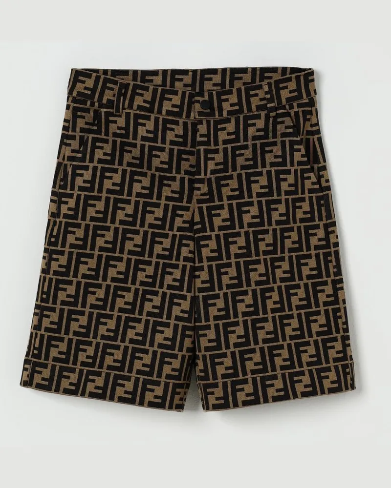 Fendi Shorts kinder Haselnuss