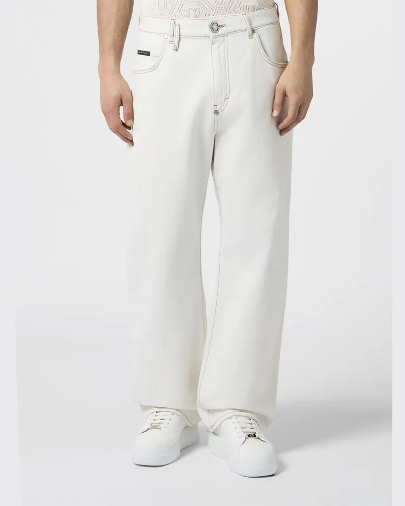 Philipp Plein Jeans herren Weiß