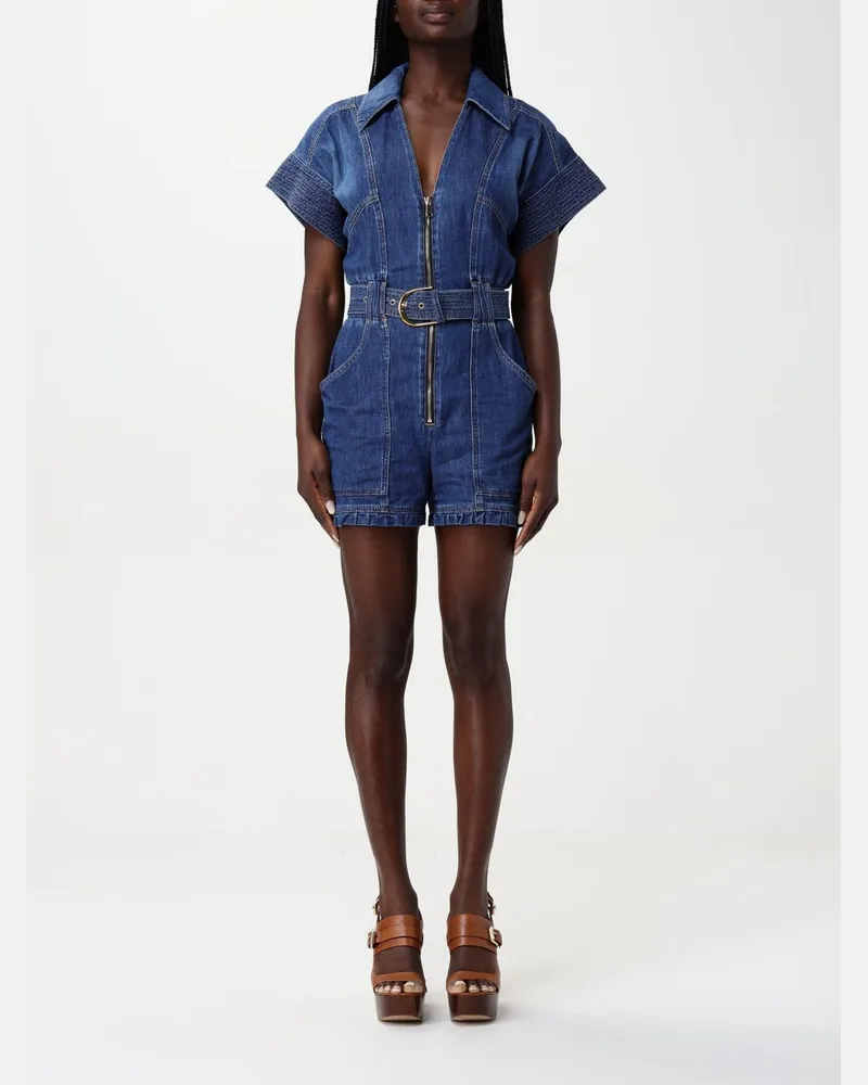 Elisabetta Franchi Kleider damen Blau