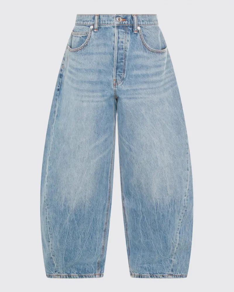 Alexander Wang Balloon-Denim-Jeans Indigo