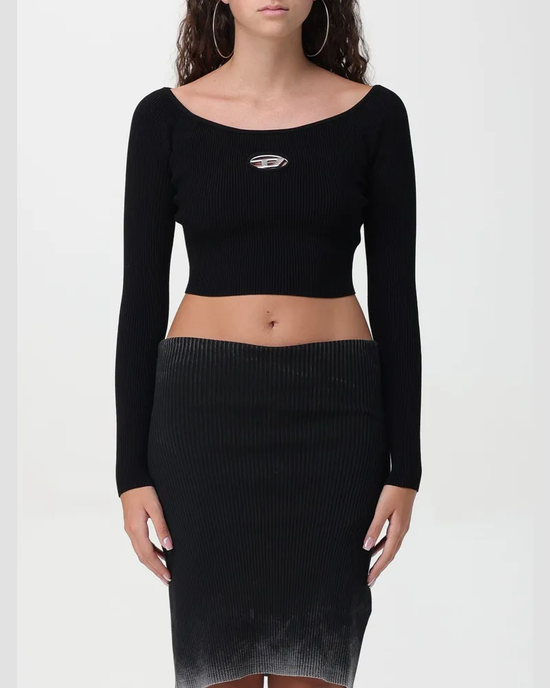Diesel Pullover damen Schwarz
