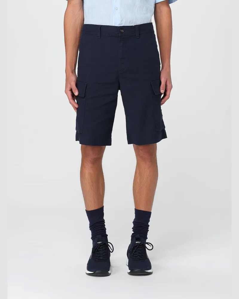 HUGO BOSS Shorts herren Blau