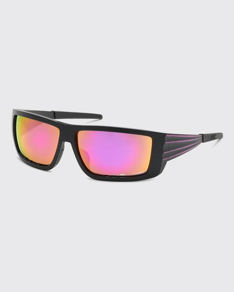 Philipp Plein Sonnenbrille Fierless aus Acetat Schwarz