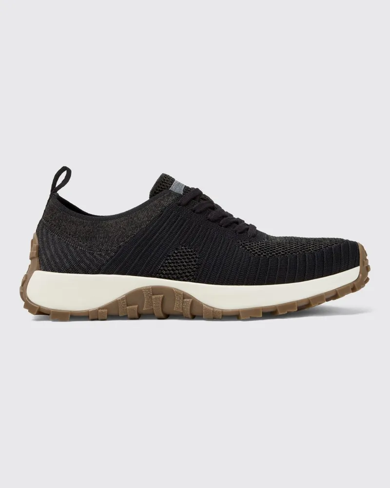 Camper Drift Trail Sneakers aus recyceltem PET mit Vibram-Profilsohle Schwarz