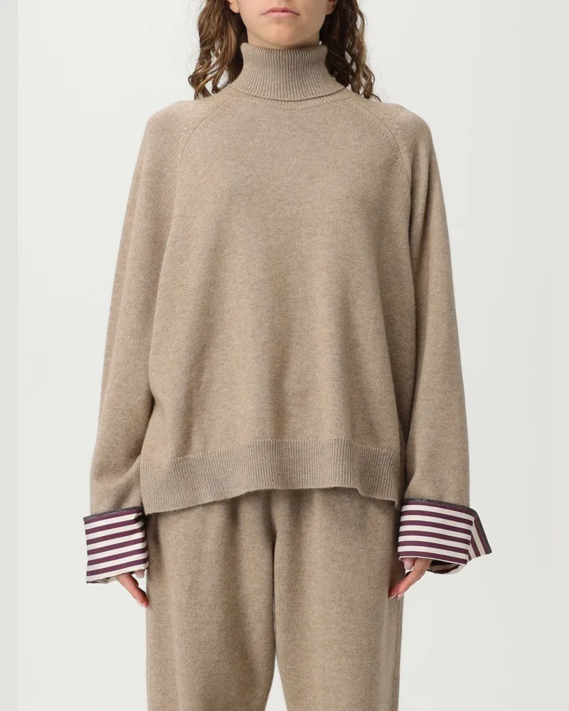 Brunello Cucinelli Pullover damen Braun