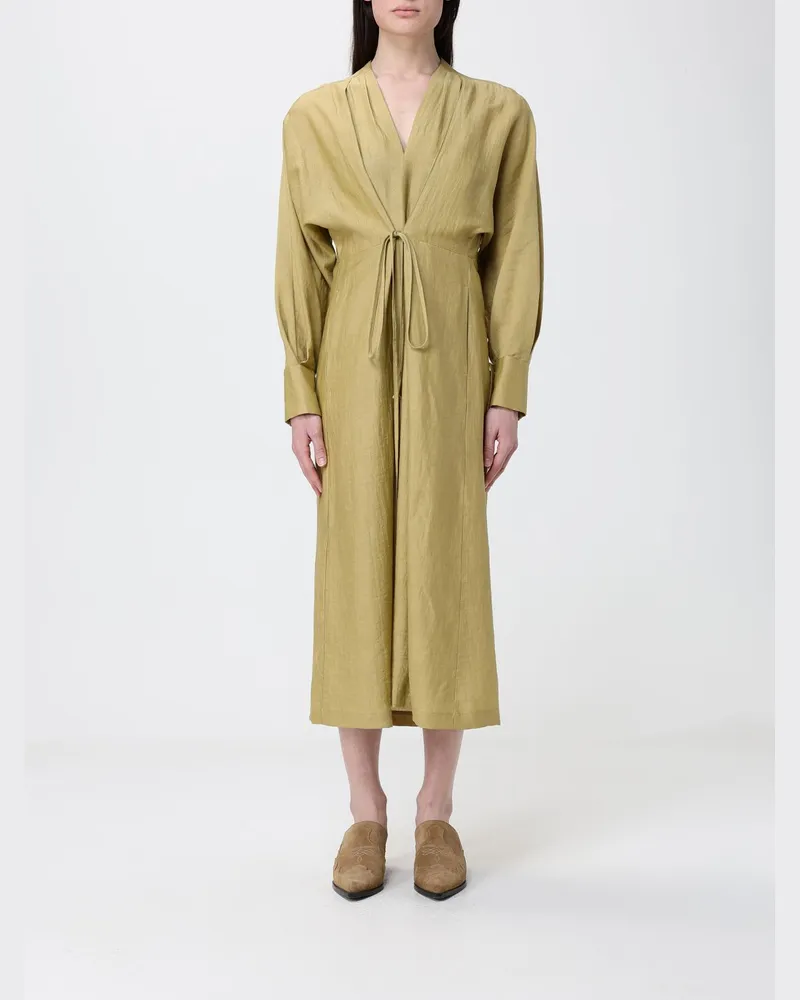 TELA Kleid damen Pistaziengrün