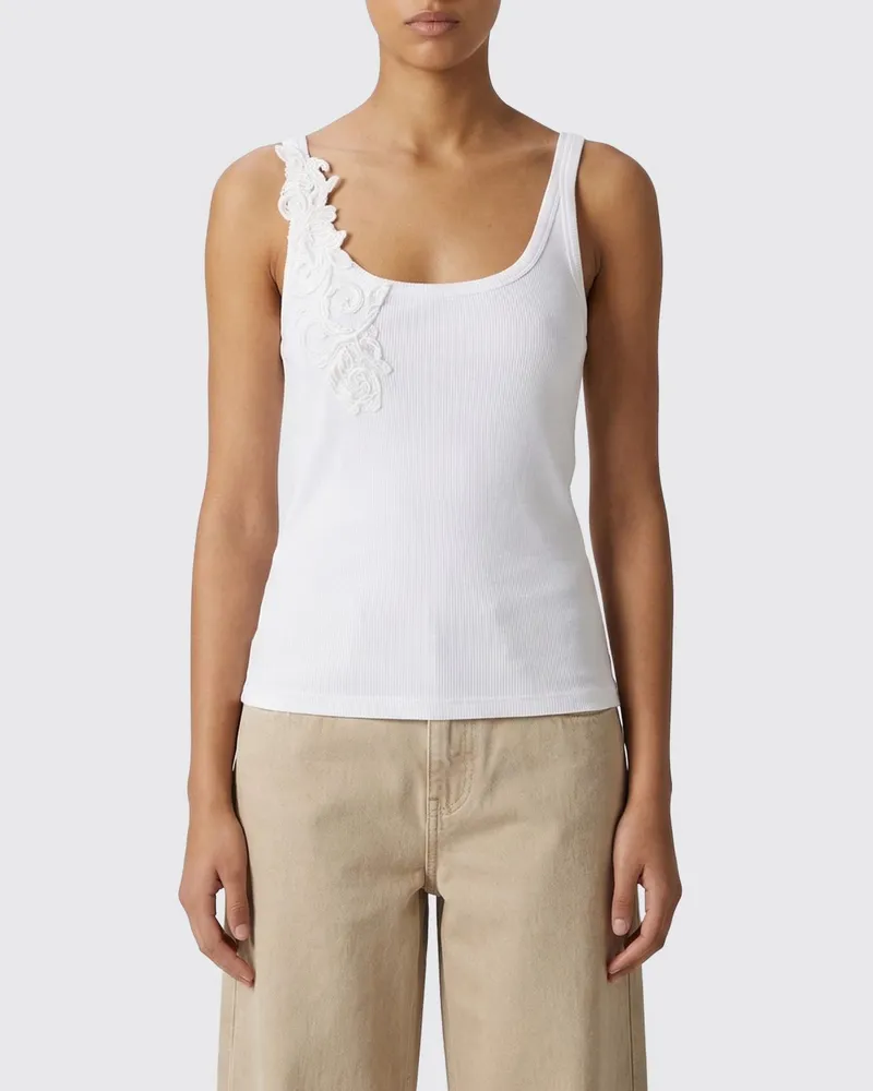 Ermanno Scervino Top damen Weiß