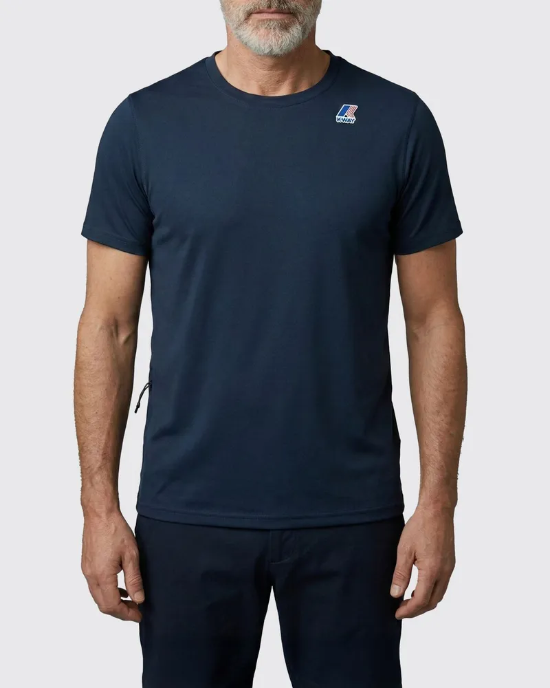 K-Way T-shirt herren Navy