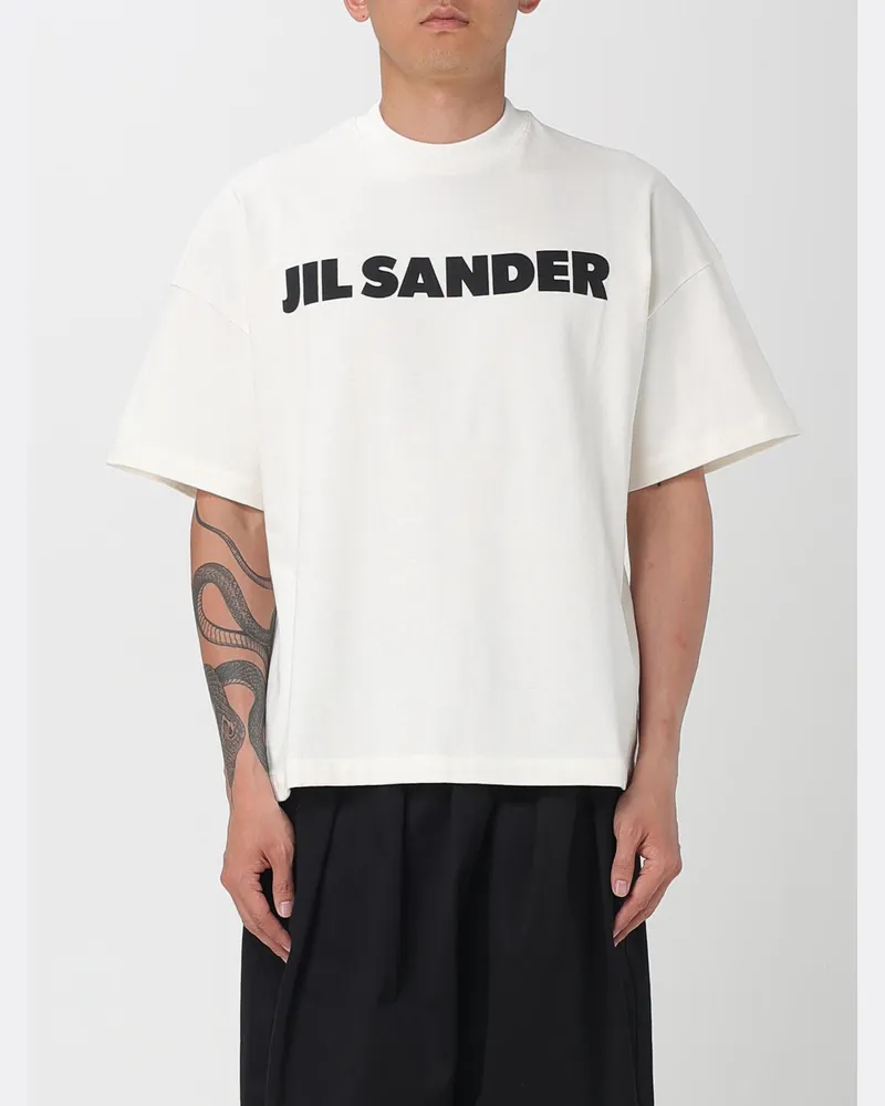 Jil Sander T-shirt herren Weiß