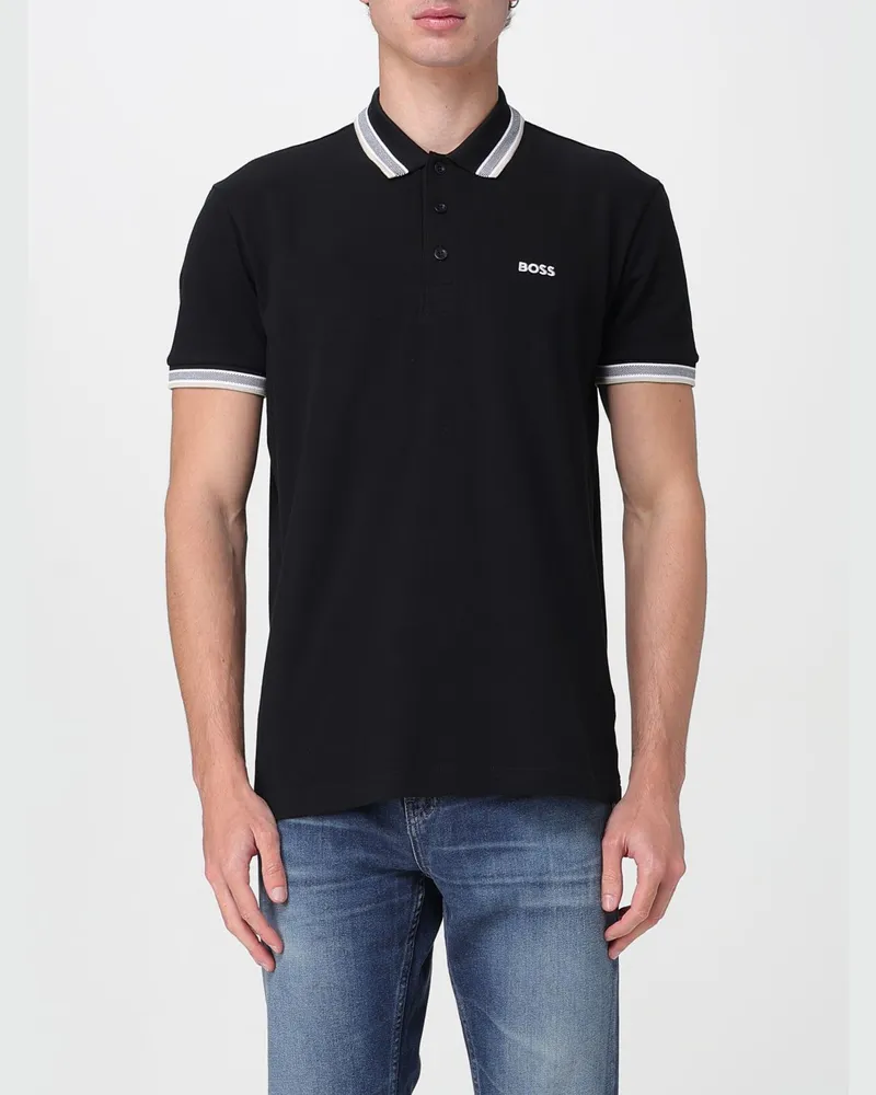 HUGO BOSS Polo herren Schwarz