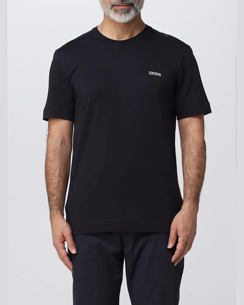 Ermenegildo Zegna T-shirt herren Blau