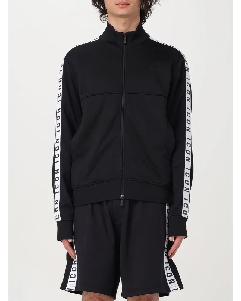 Dsquared2 Sweatshirt herren Schwarz