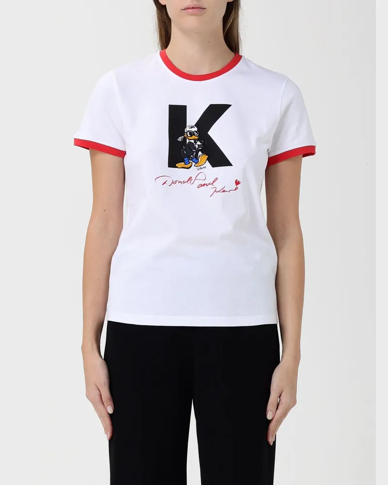 Karl Lagerfeld T-shirt damen Weiß