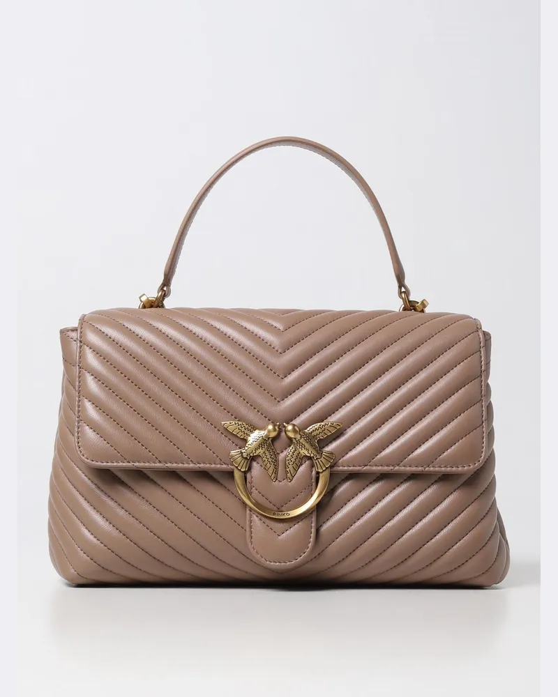 Pinko Schultertasche damen Beige